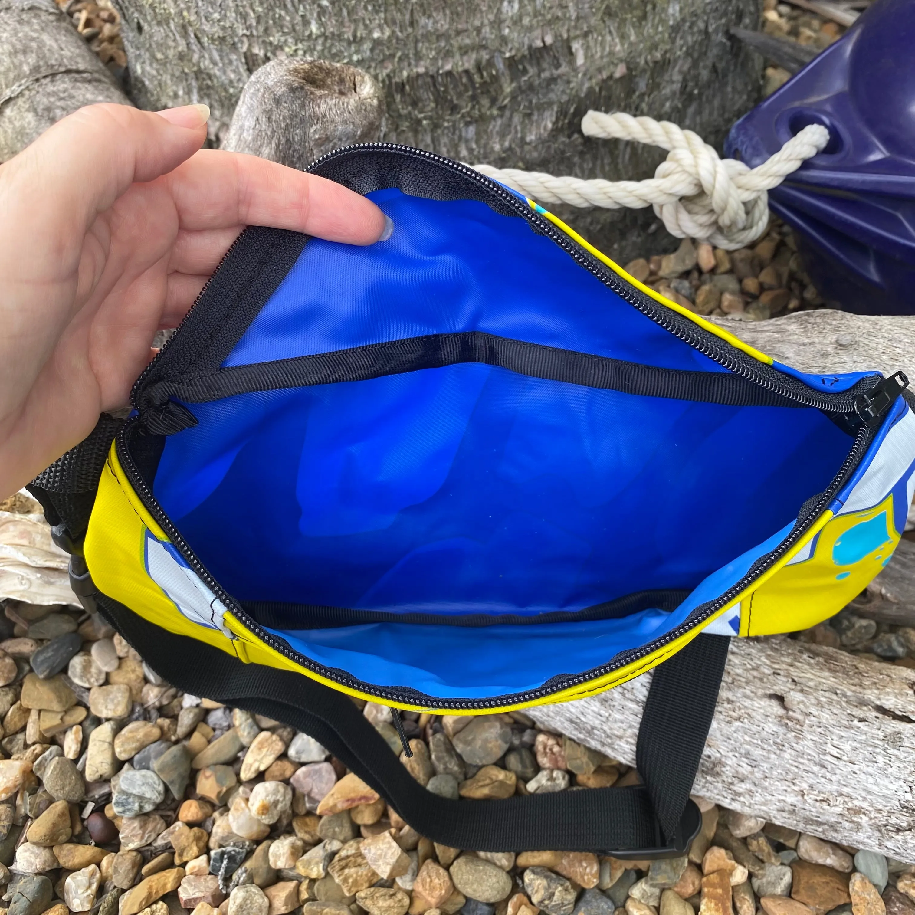 Bum Bags - recycled inflatables - variety of colours
