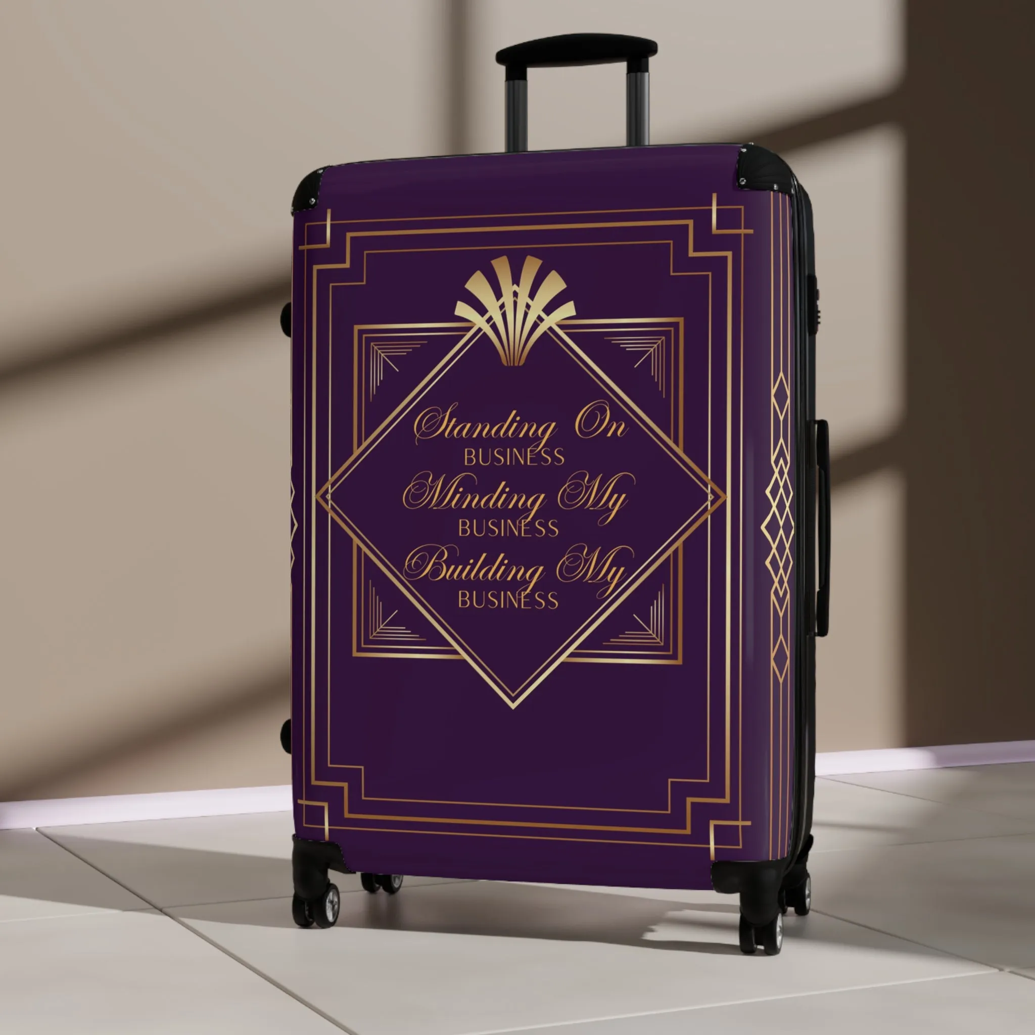 Business 2 (Purple) Suitcase