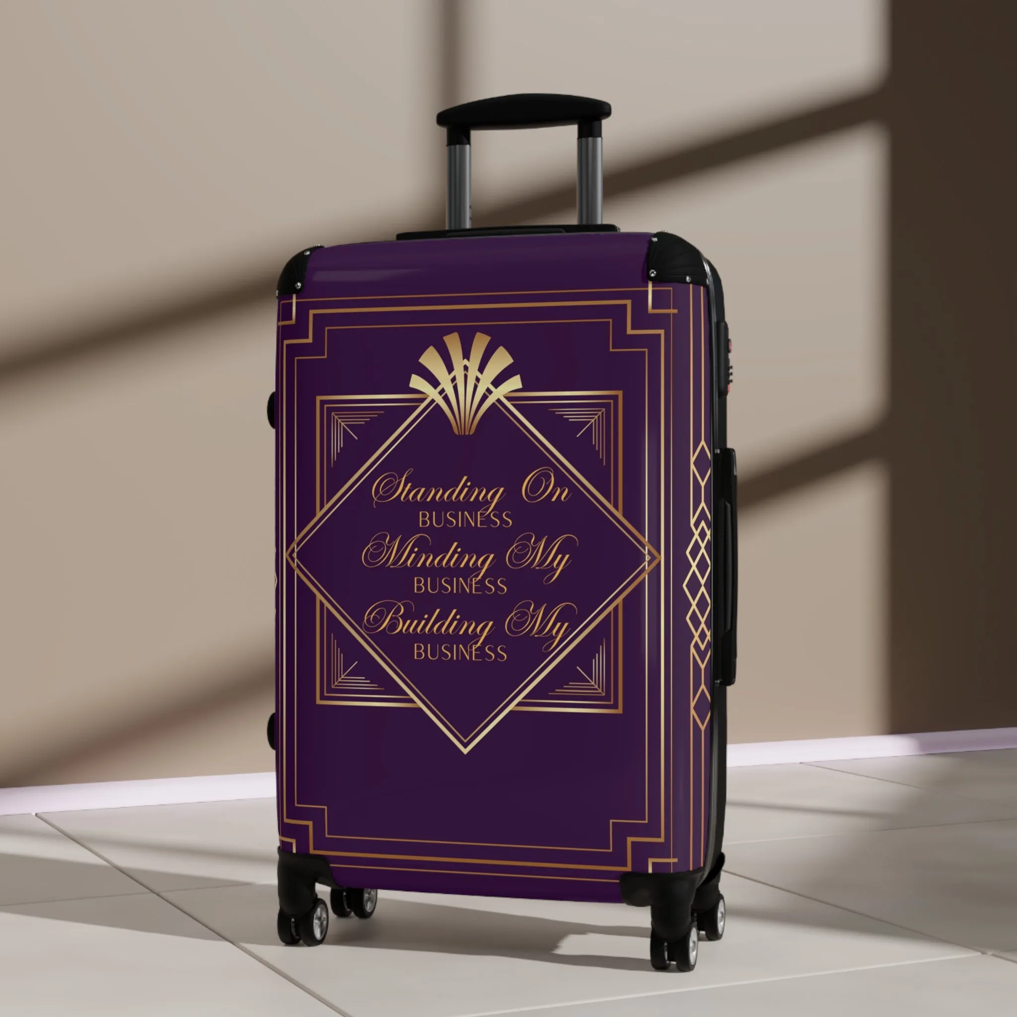 Business 2 (Purple) Suitcase