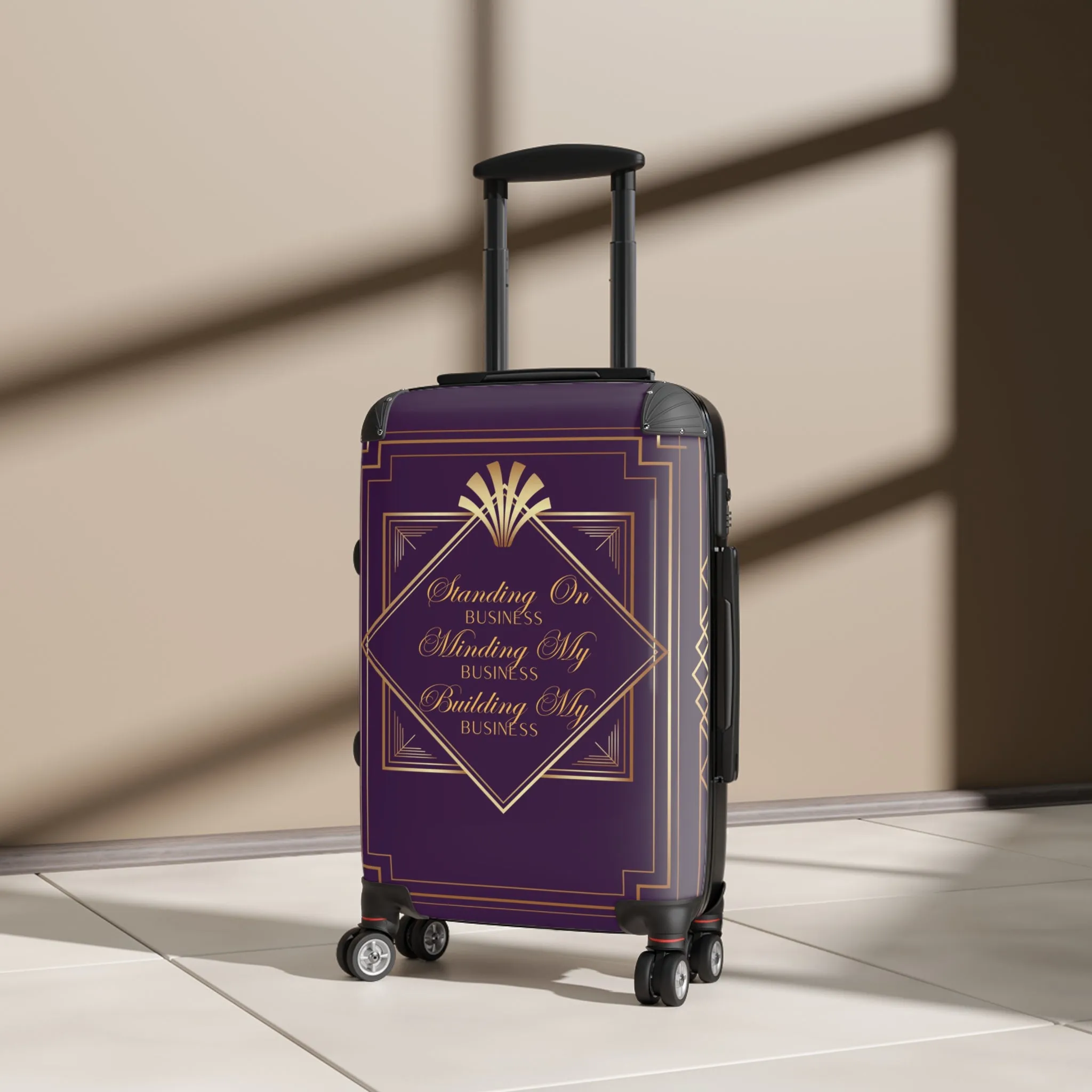 Business 2 (Purple) Suitcase