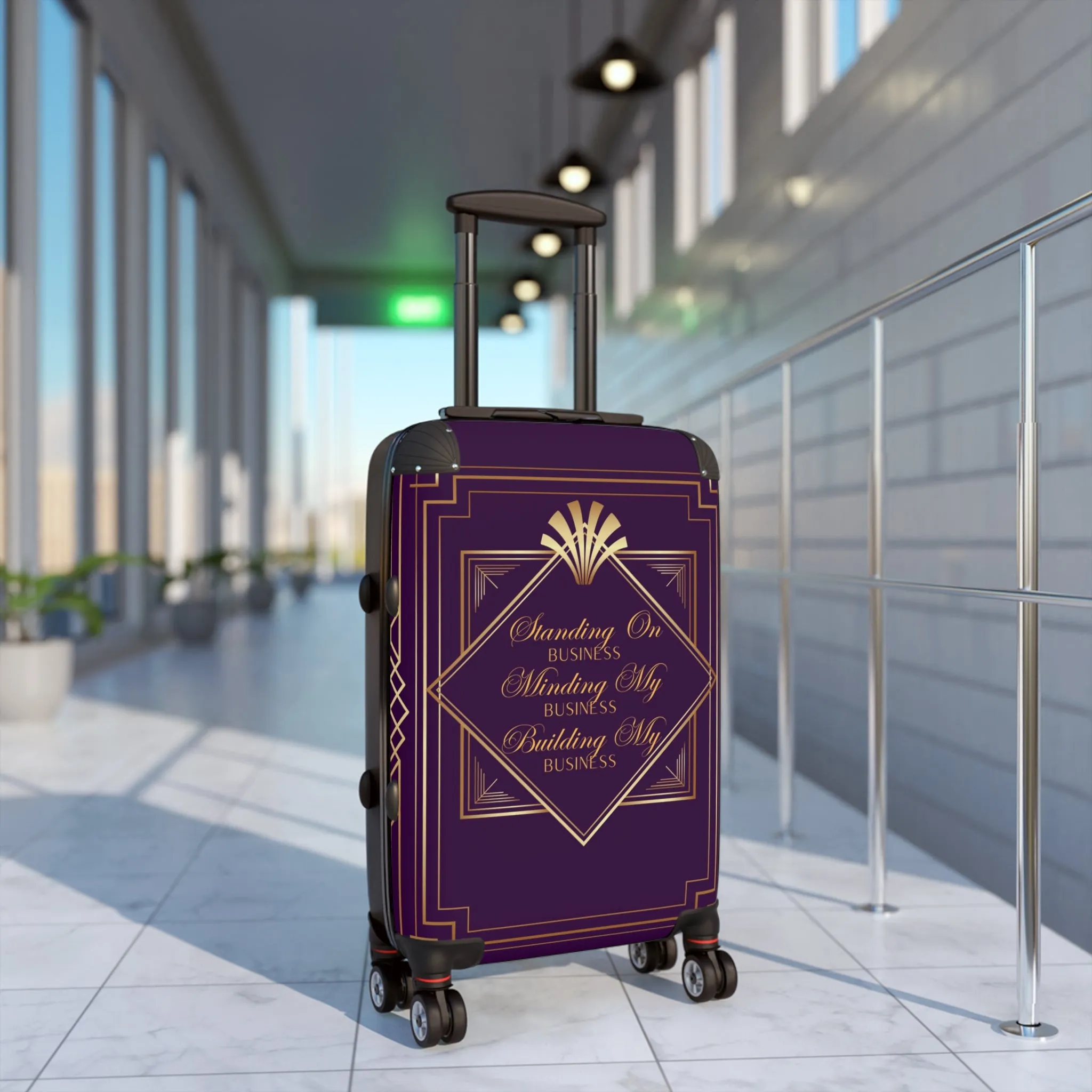 Business 2 (Purple) Suitcase