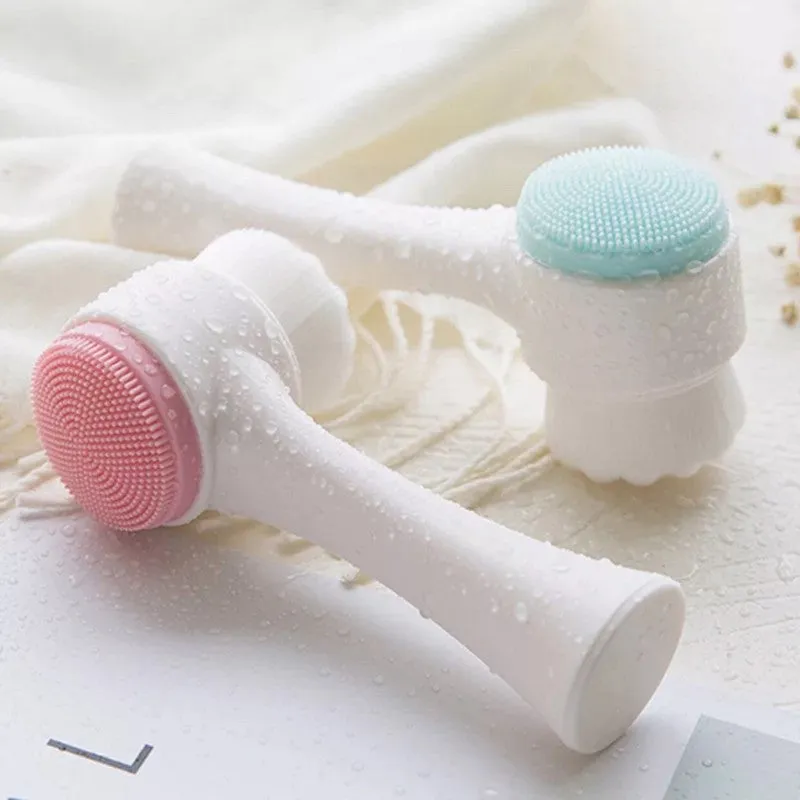 Cọ Rửa Mặt Hai Đầu Youberry Face Wash 3D Brush
