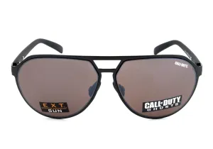 Call of Duty Black Aviator Sunglasses with Copper Contrast Sun Lens