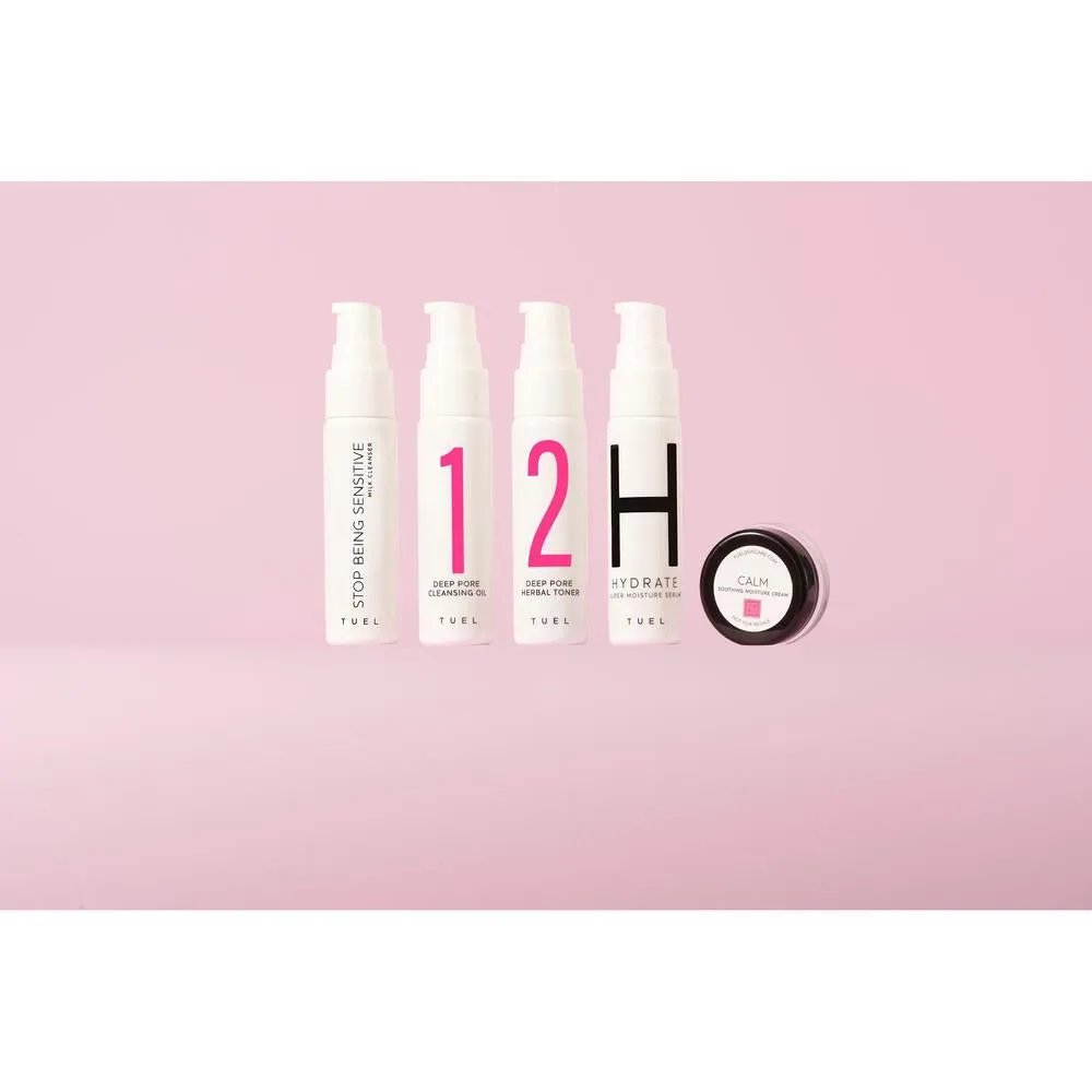 Calm Travel Pack Mini Set - Retail Item by Tuel Skincare