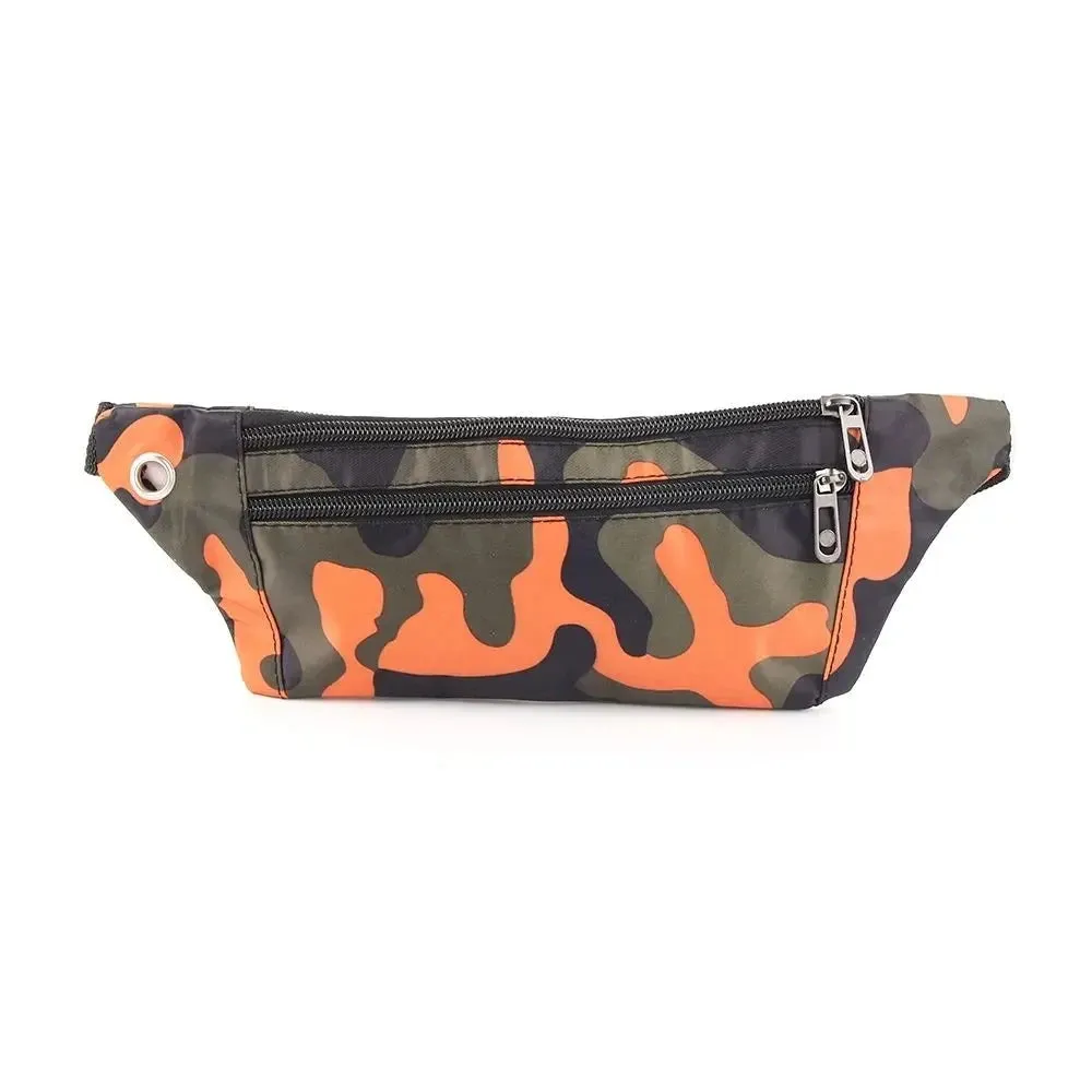 Camouflage Fanny Pack Travel Sport Bum Bag Money Waist Belt Pouch Ladies Casual Waterproof Chest Pack Kids Boys Girls New