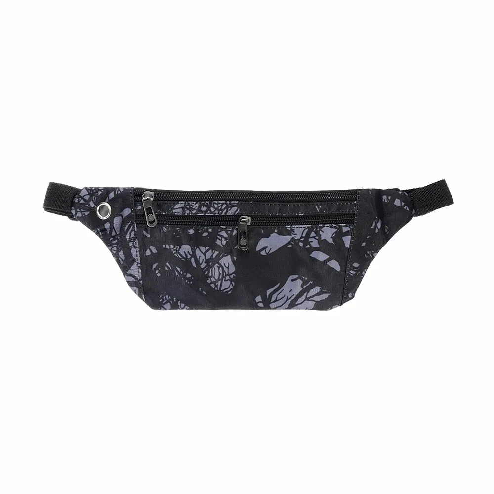 Camouflage Fanny Pack Travel Sport Bum Bag Money Waist Belt Pouch Ladies Casual Waterproof Chest Pack Kids Boys Girls New