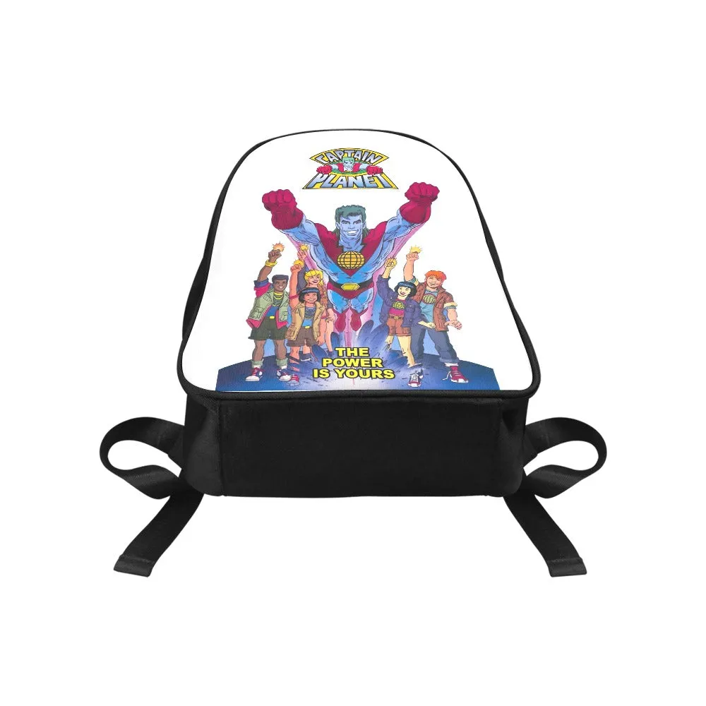 Captain Planet Canvas Backpack