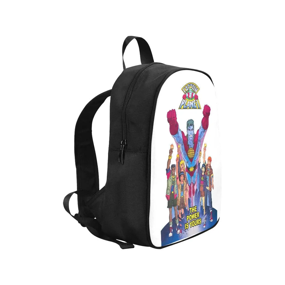 Captain Planet Canvas Backpack