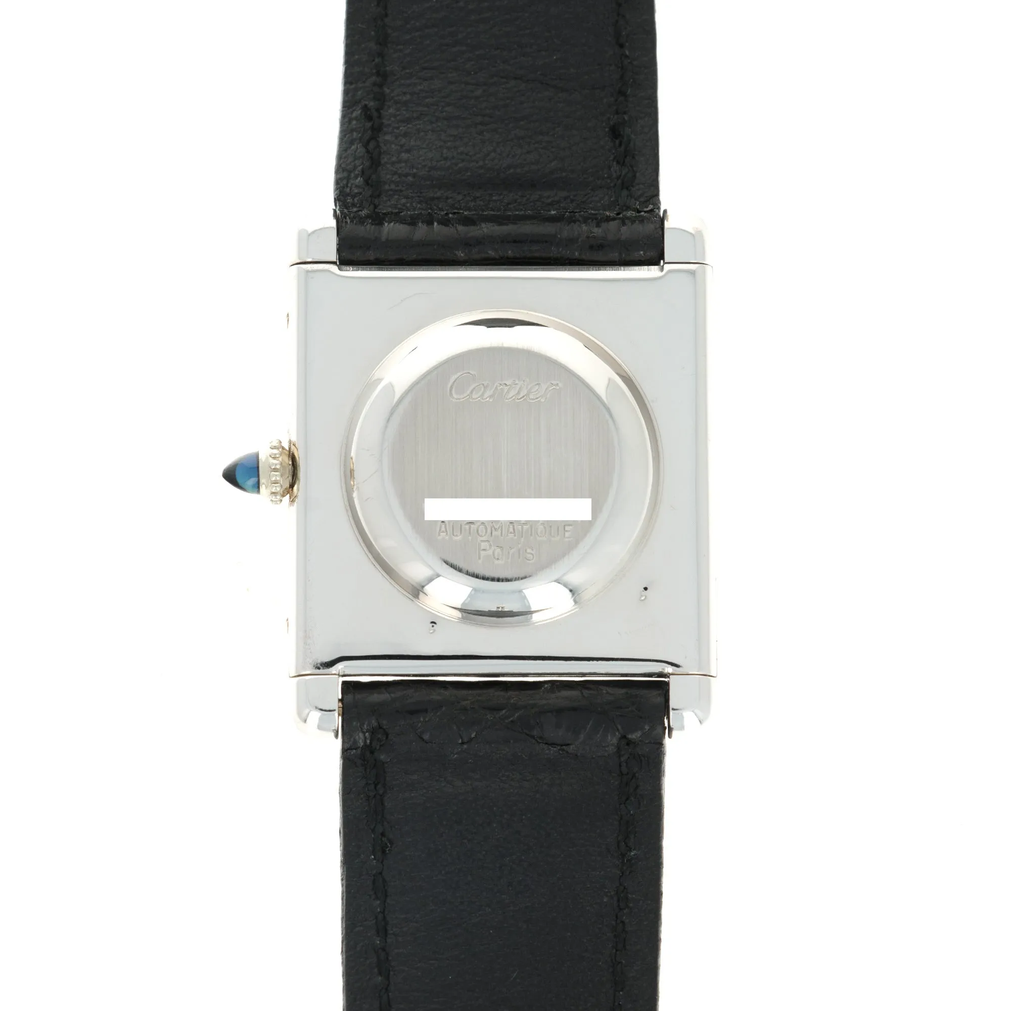 Cartier White Gold Jumbo Tank Automatic Watch