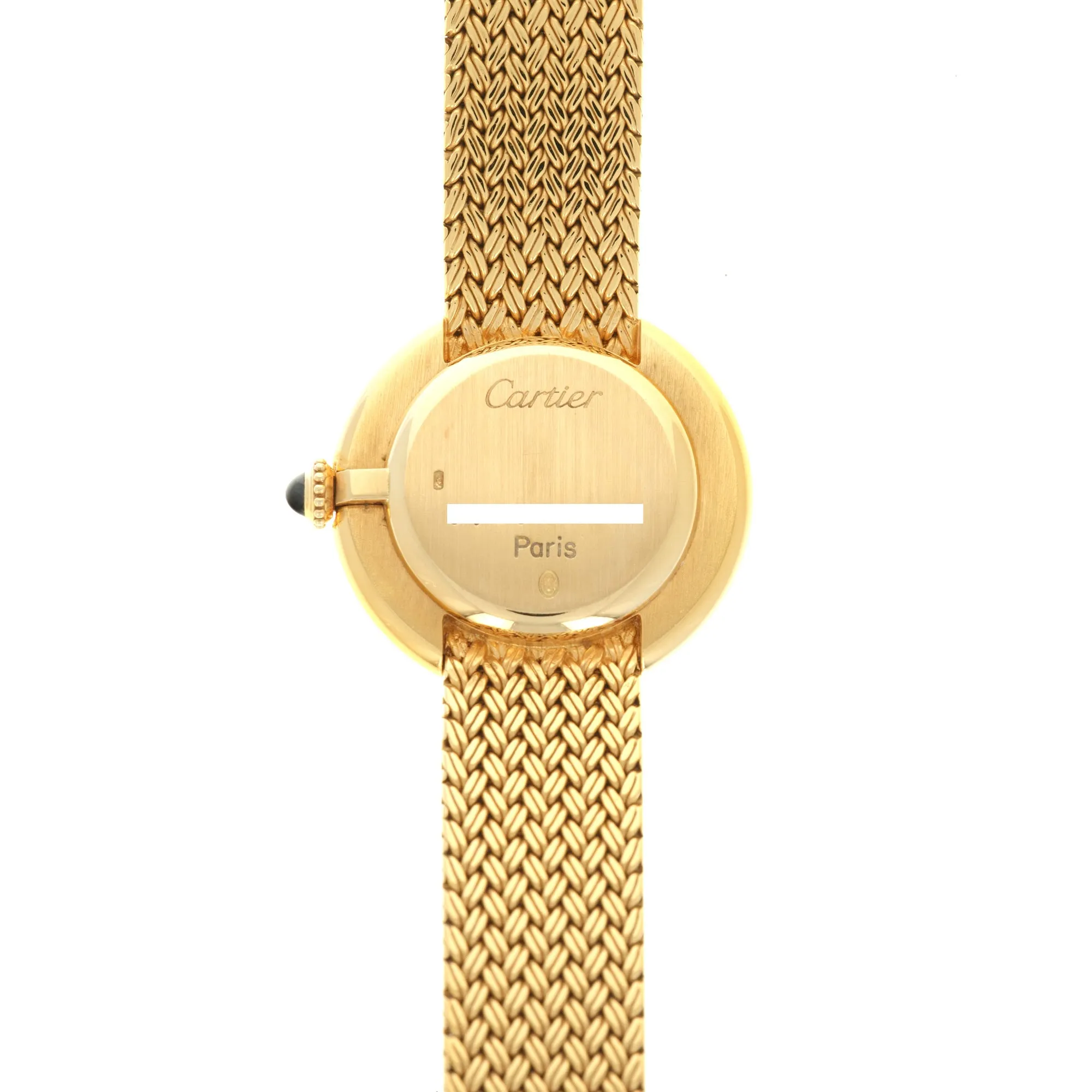 Cartier Yellow Gold Gondole Bracelet Watch