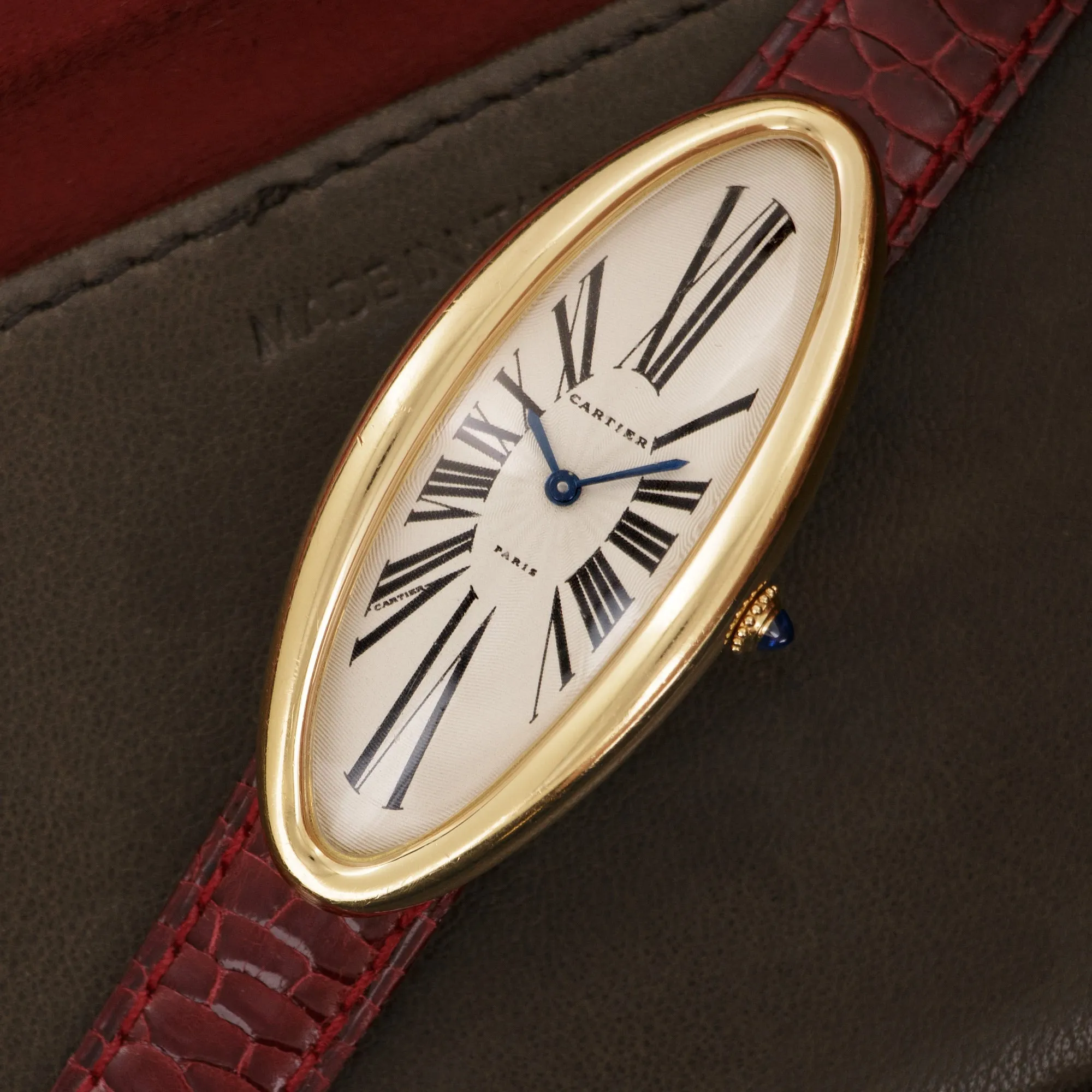 Cartier Yellow Gold Maxi Oval Watch