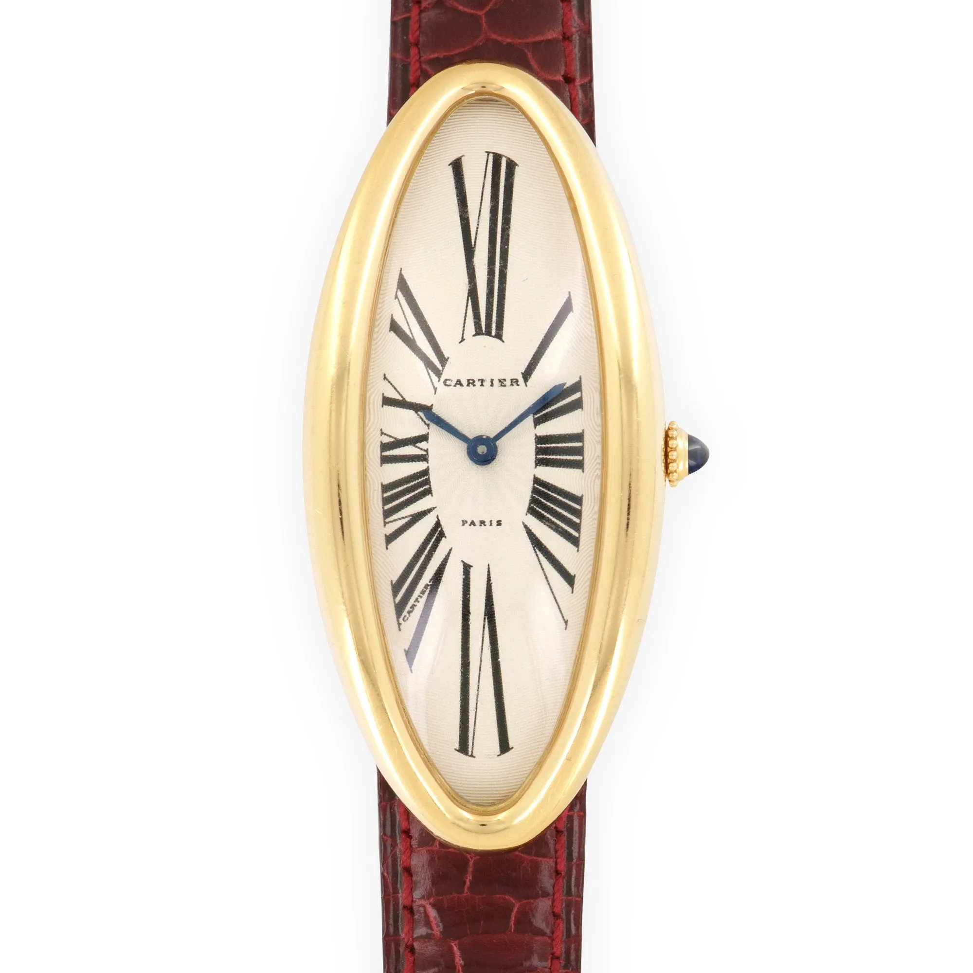 Cartier Yellow Gold Maxi Oval Watch
