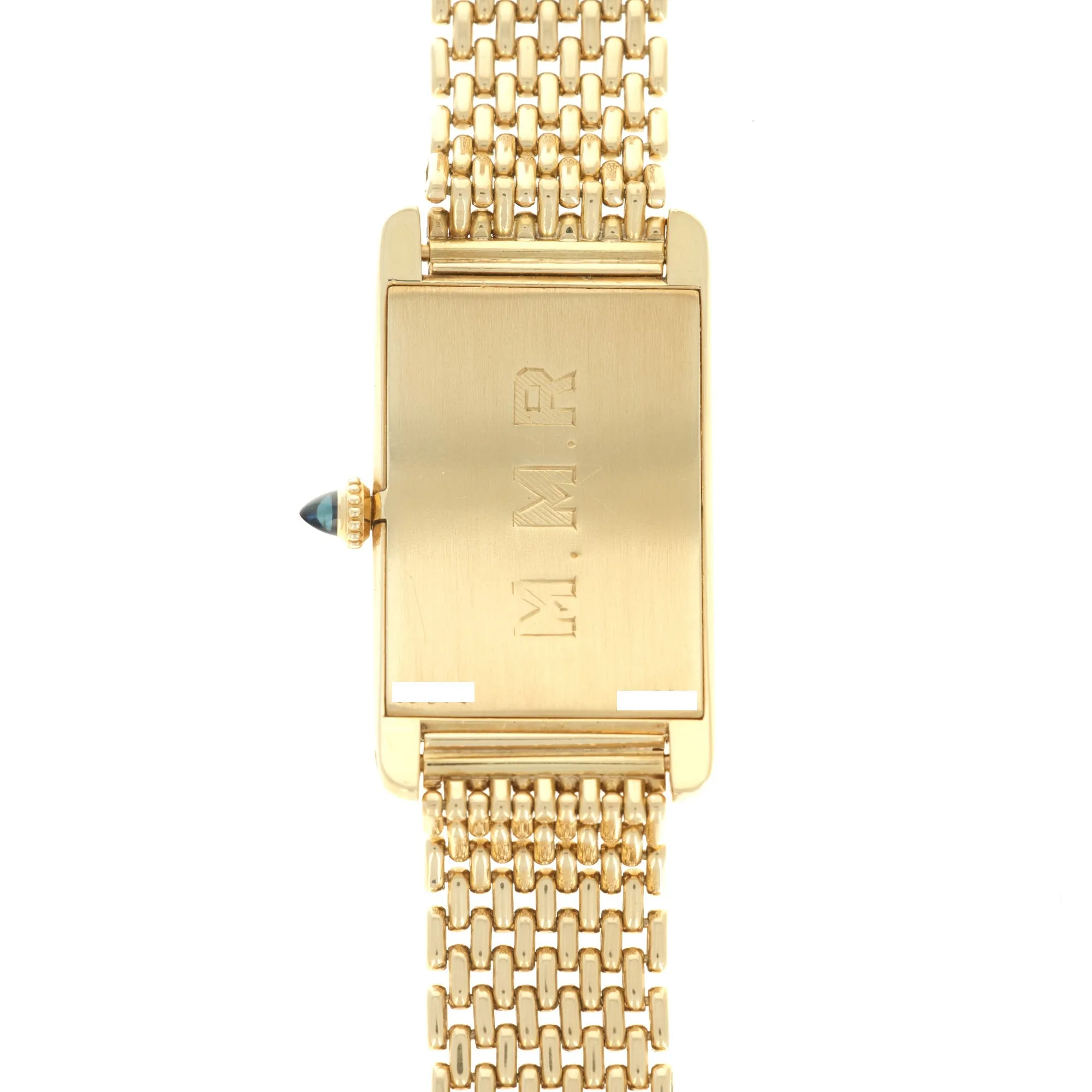 Cartier Yellow Gold Tank Cintree Watch, 1930s