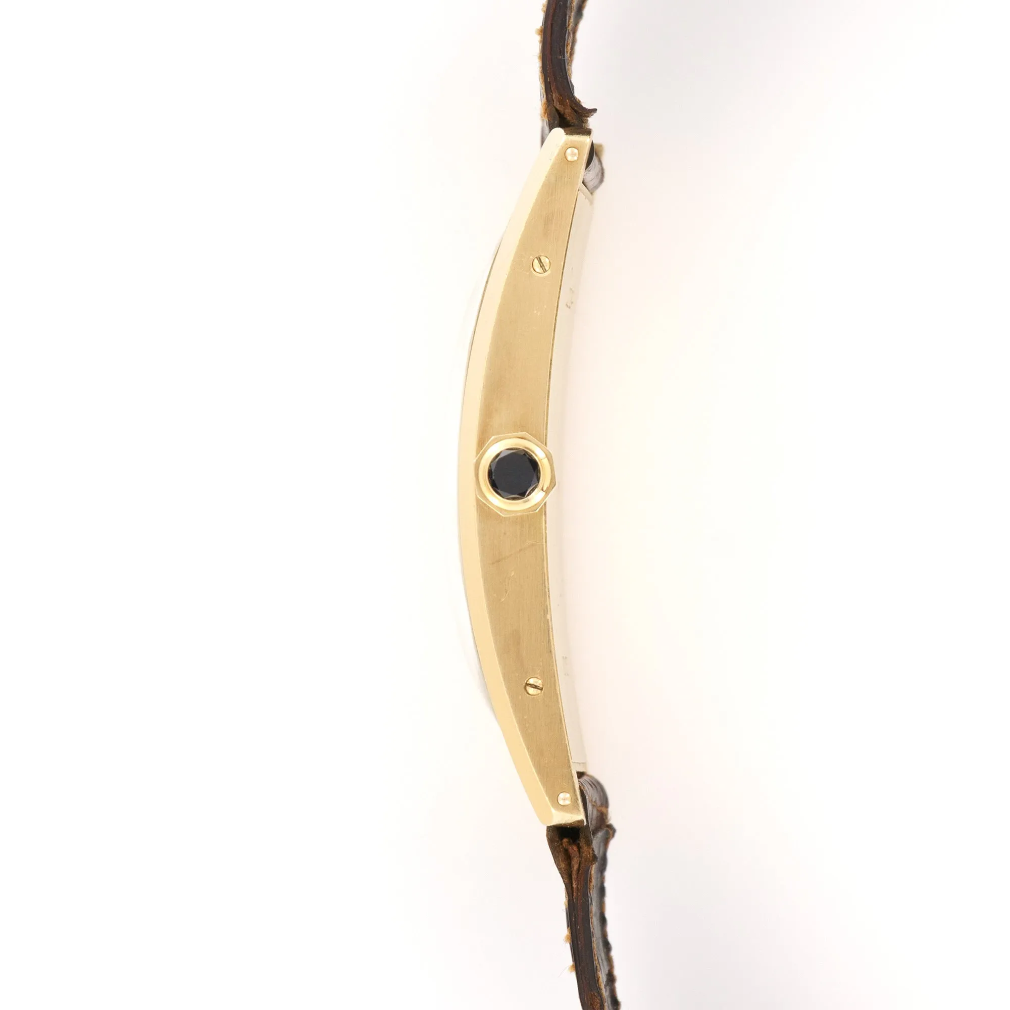 Cartier Yellow Gold Tank Cintree Watch, Circa 1970