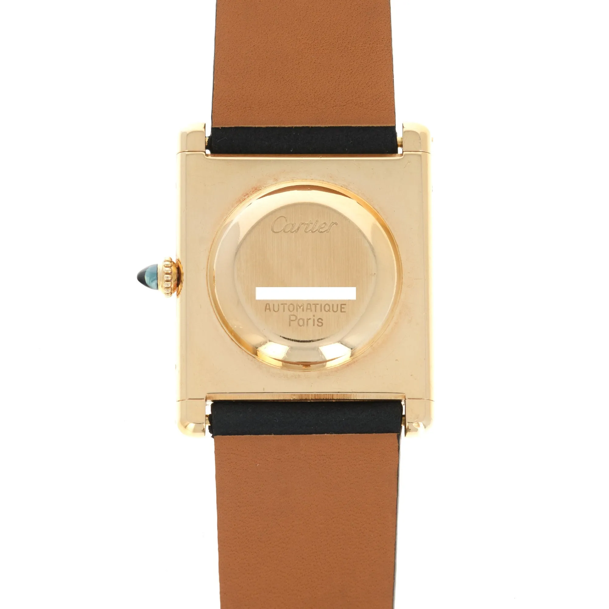 Cartier Yellow Gold Tank Jumbo Automatic Watch