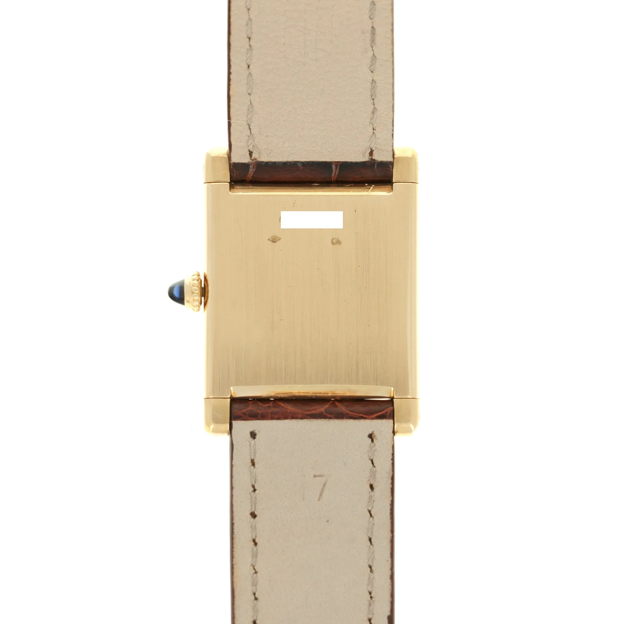 Cartier Yellow Gold Tank Normale Watch