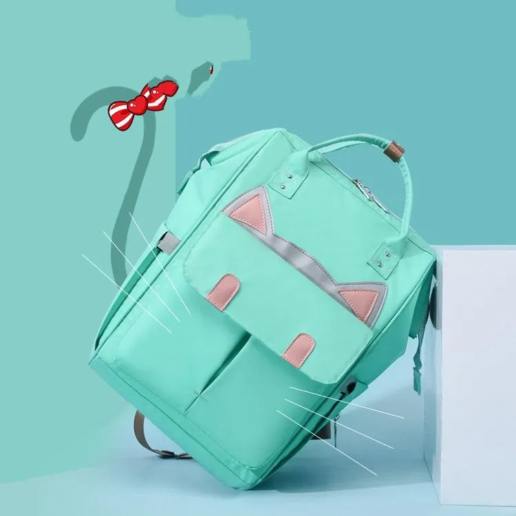 Cartoon Cat Personality Fashion Backpack