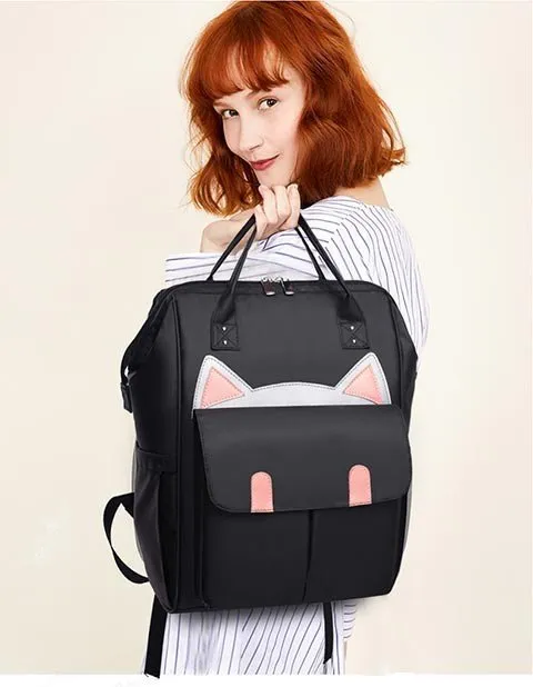 Cartoon Cat Personality Fashion Backpack
