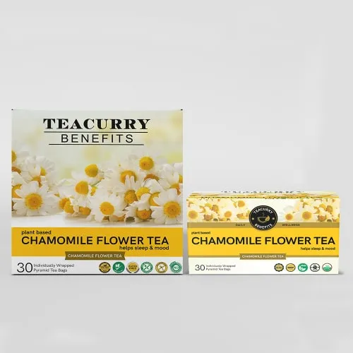 Chamomile Tea - Helps with Sleep, Sugar Levels and Relaxation