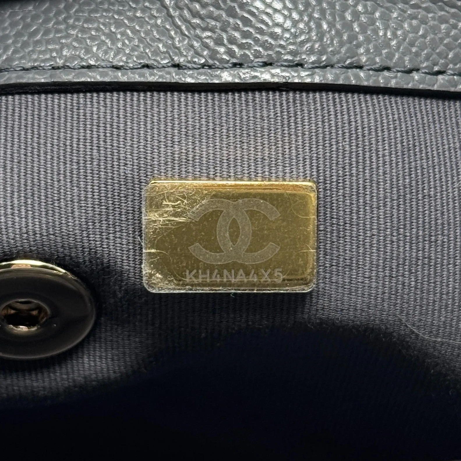 Chanel Grey Mini Duma Pockets Backpack