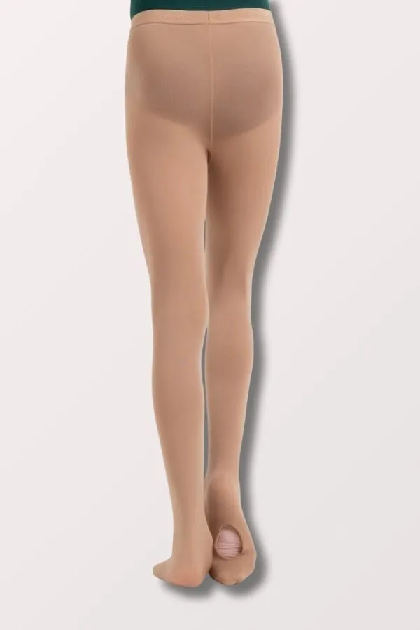 Children's Ultra Soft Transition Tights (Elastic) - Light Suntan