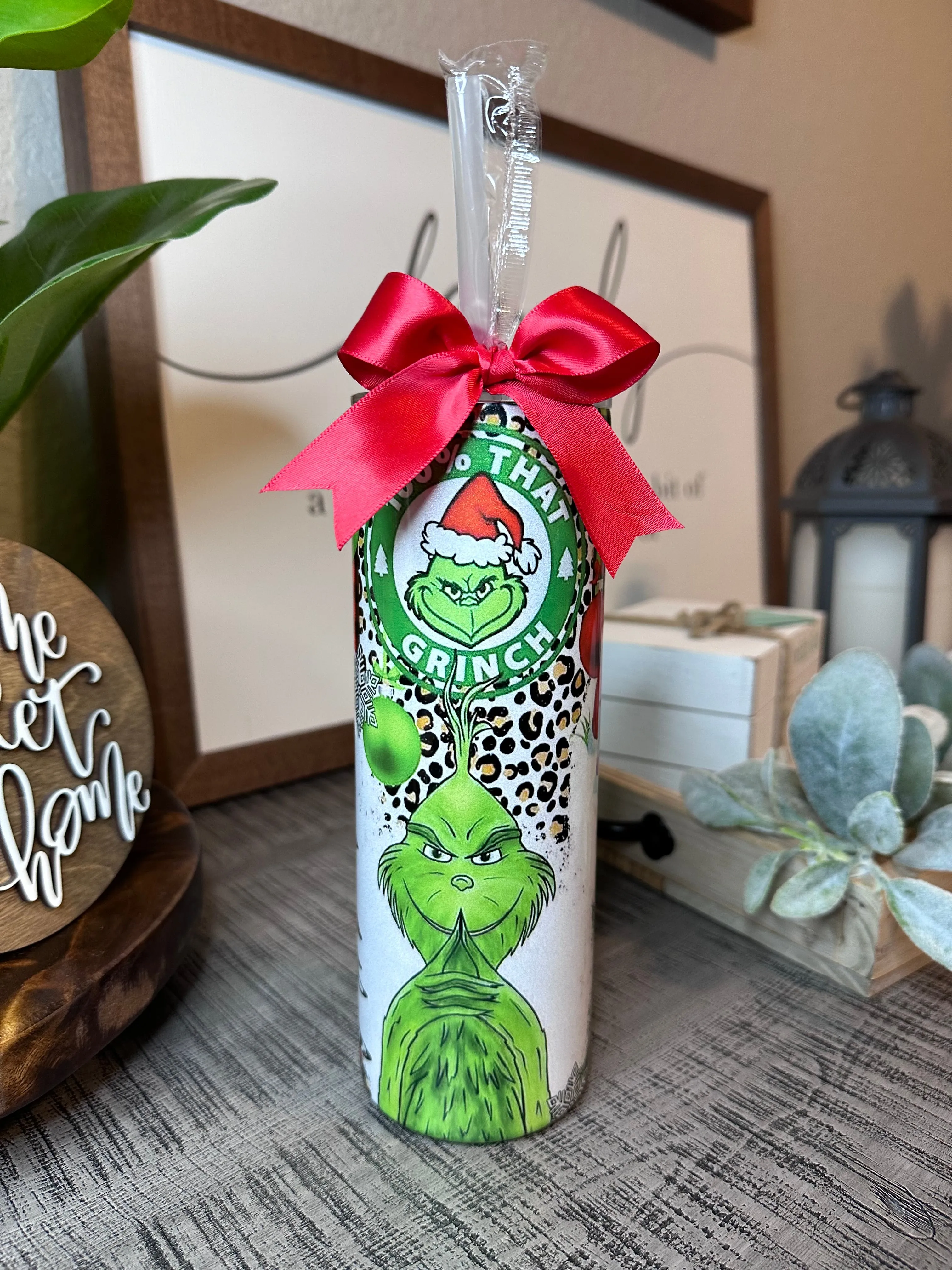 Christmas Grinchmas Shimmer Glitter Tumbler TUMBGR20520