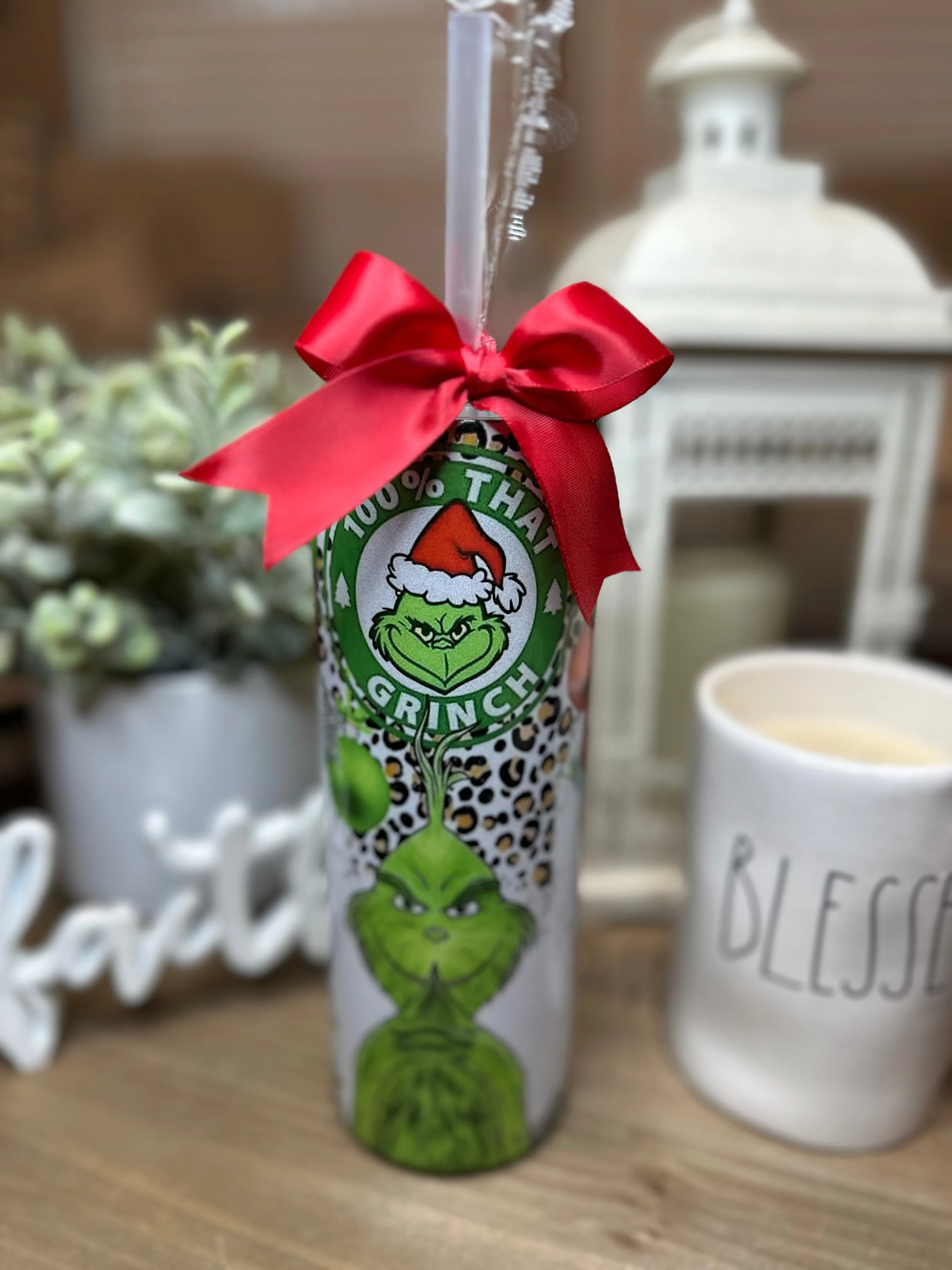 Christmas Grinchmas Shimmer Glitter Tumbler TUMBGR20520