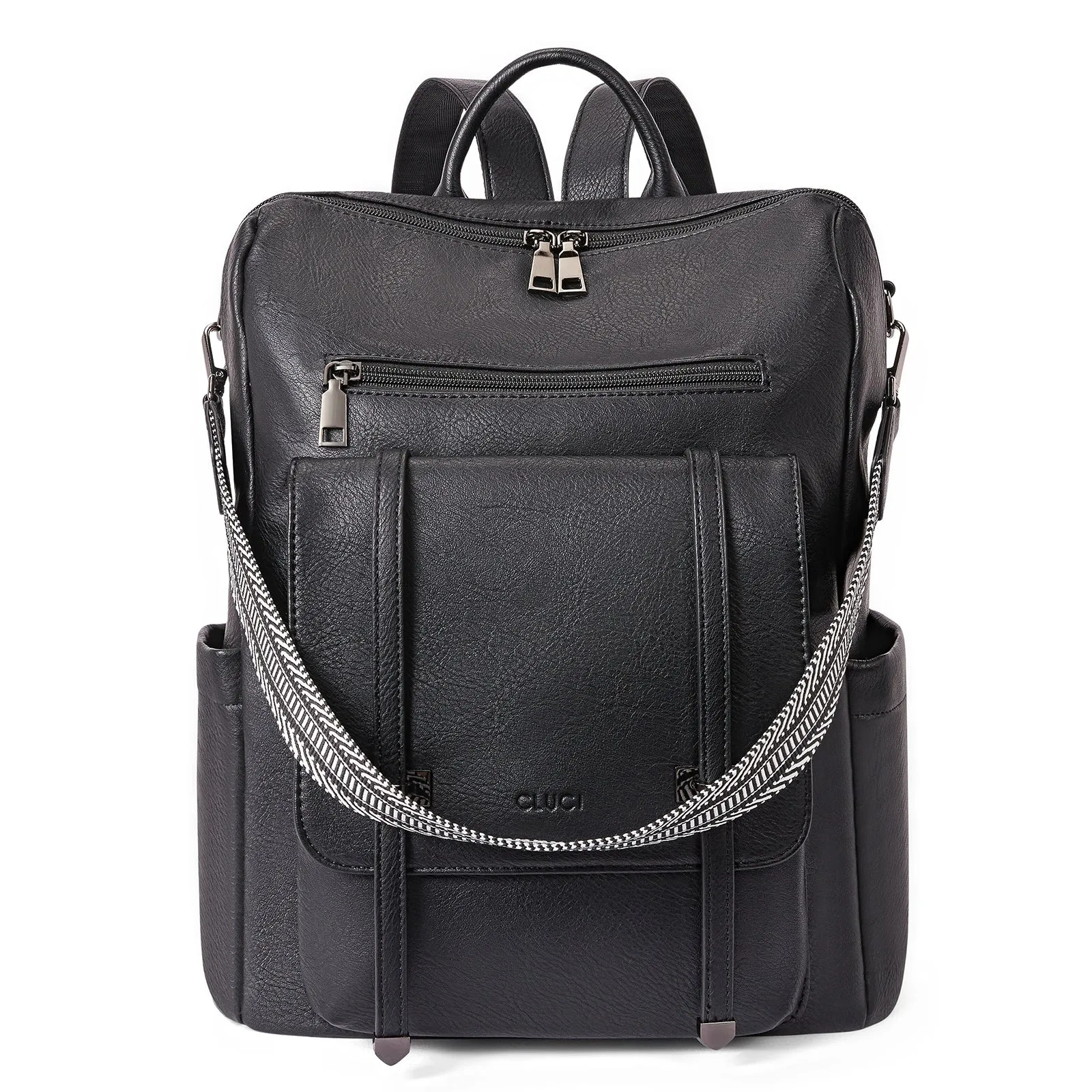 CLUCI Backpack Purse for Women Leather Backpack Purse Travel Fashion Convertible Designer Ladies Shoulder Bags