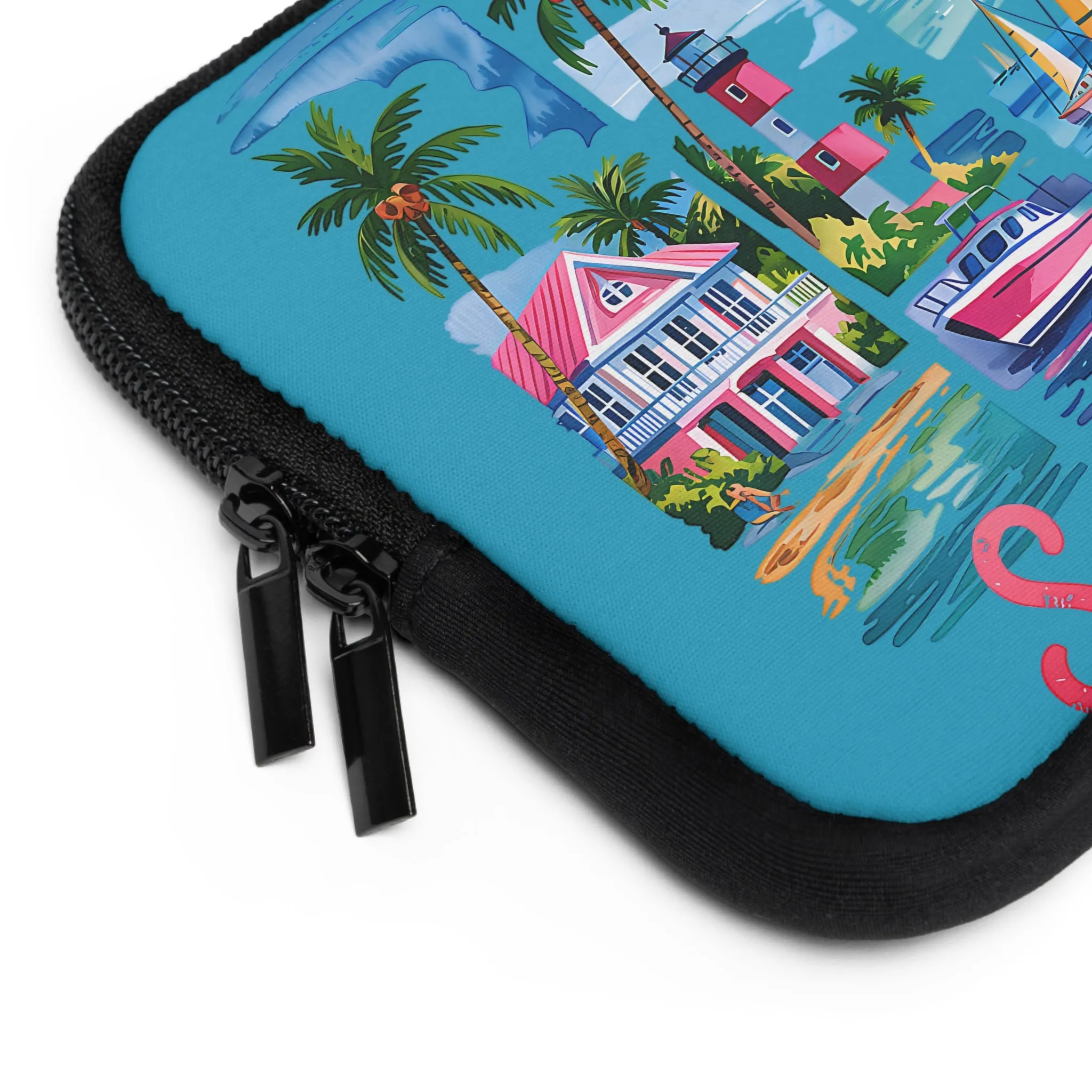 Colorful Salty Soul Laptop Sleeve for Beach Lovers