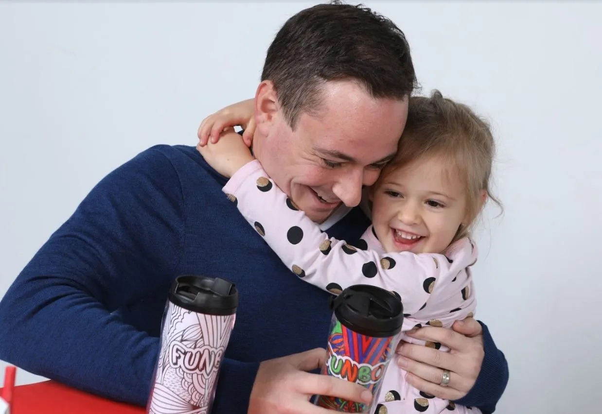 Colour-In Father's Day Travel Mug