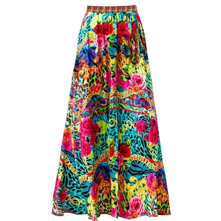 Convertible Printed One-Piece Swimsuit Set - As shown / S