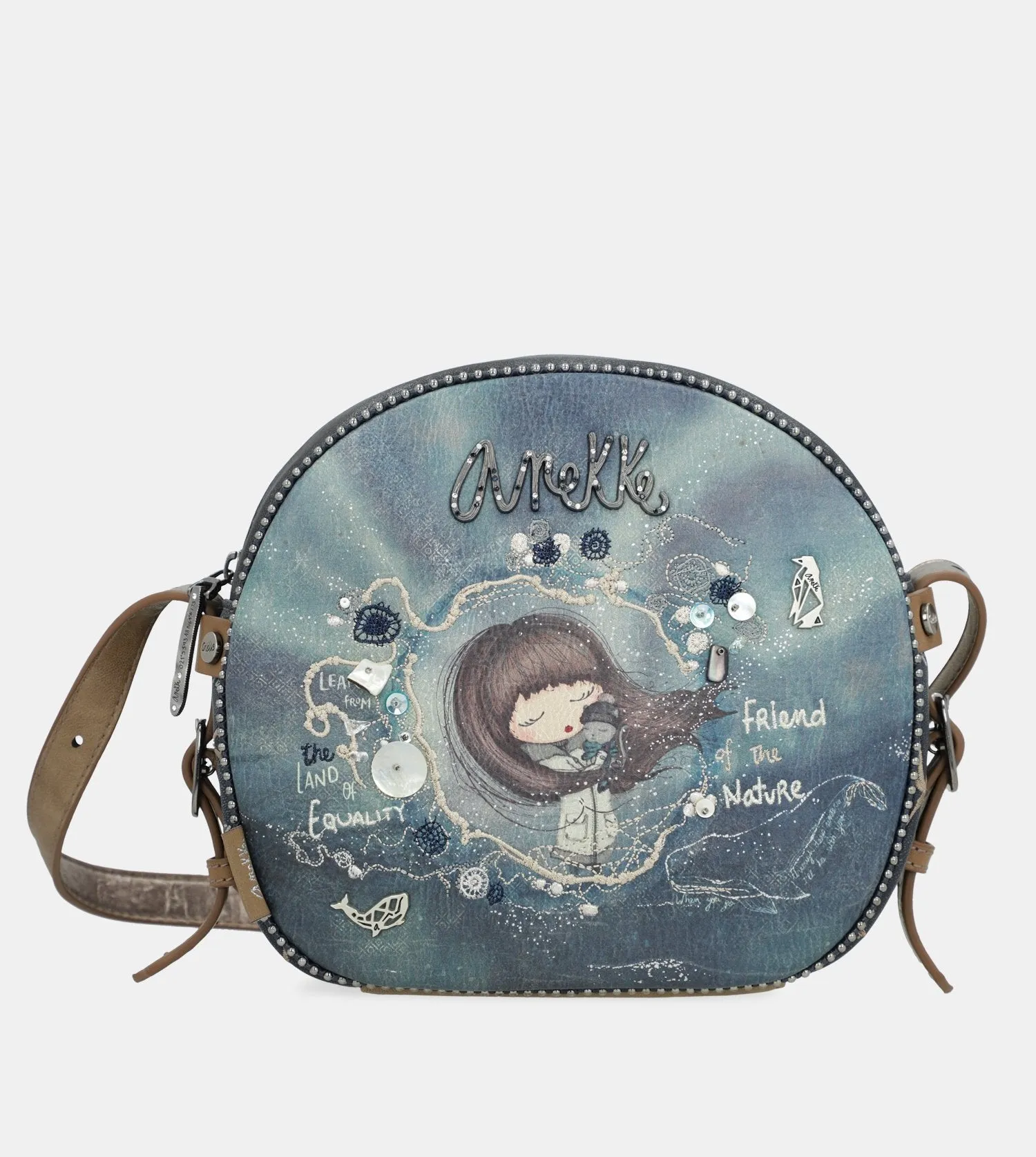 Cool round Iceland handbag