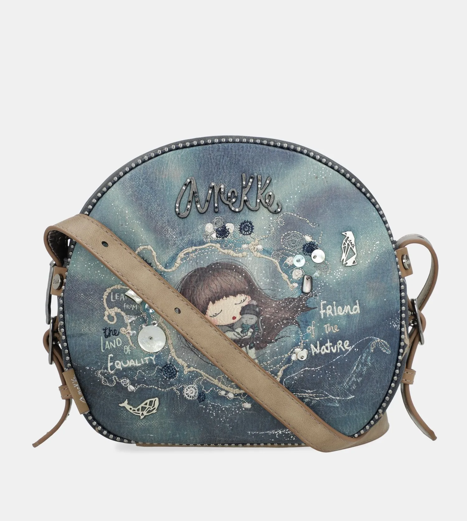 Cool round Iceland handbag