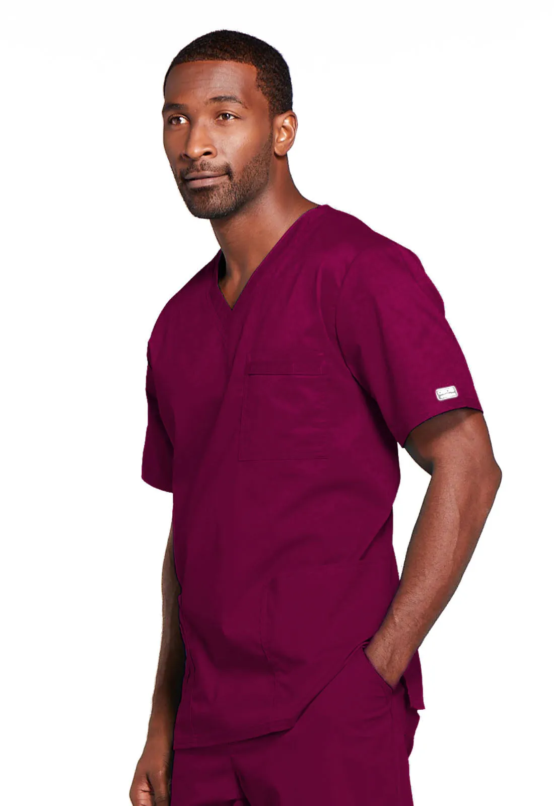 Core Stretch 4725 Unisex V-Neck Top Wine