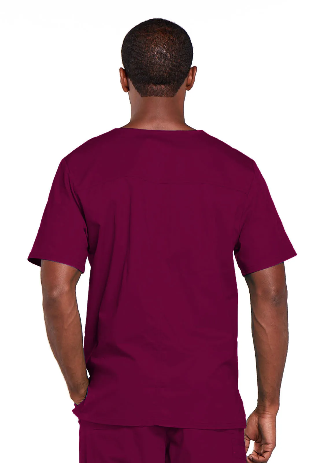 Core Stretch 4725 Unisex V-Neck Top Wine