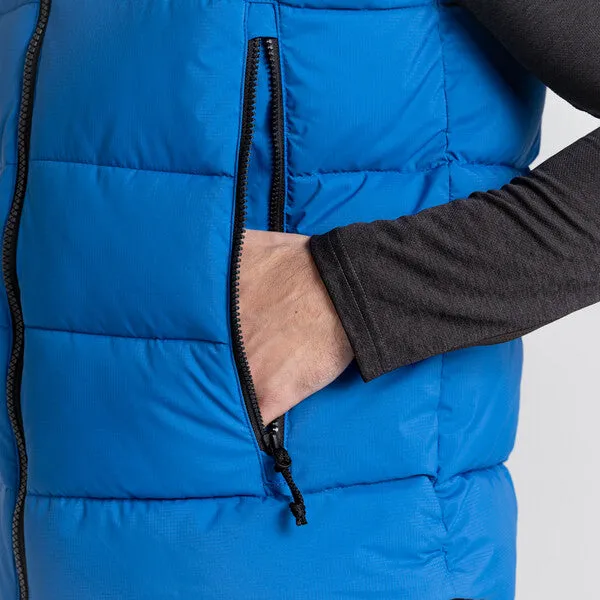 Craghoppers Men's Sutherland Vest | Picotee Blue / Black
