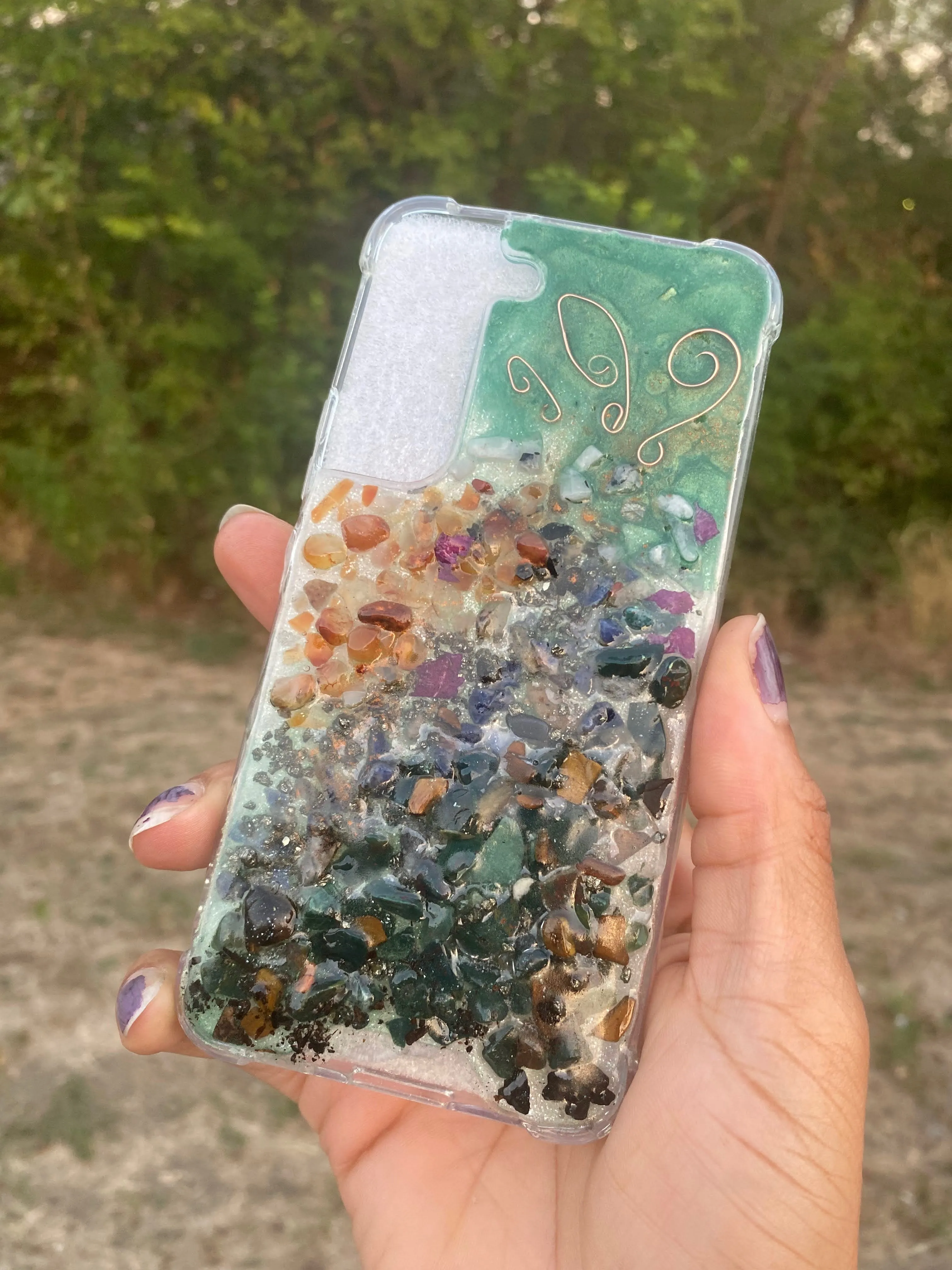 Custom Orgonite Phone Case