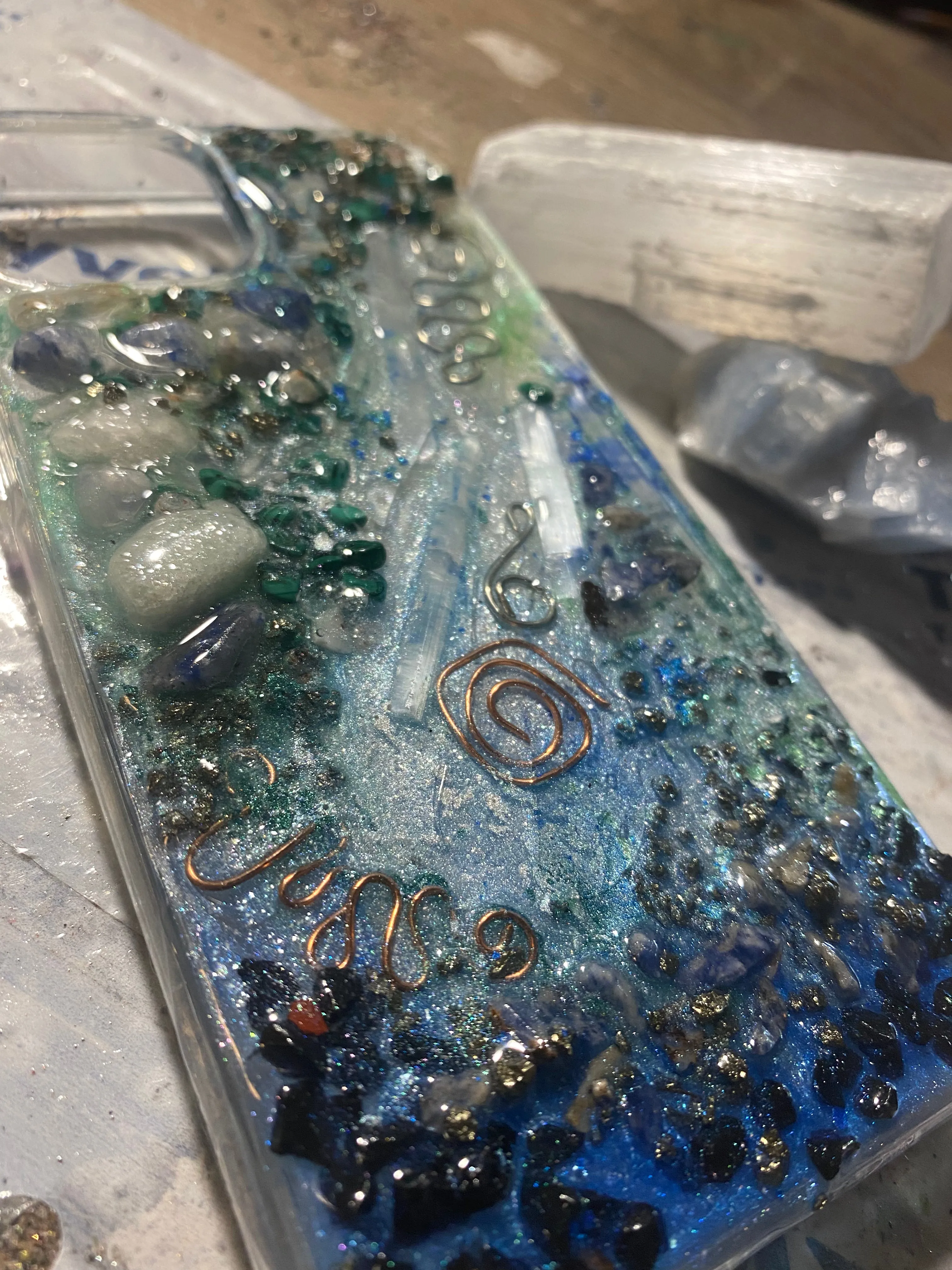 Custom Orgonite Phone Case
