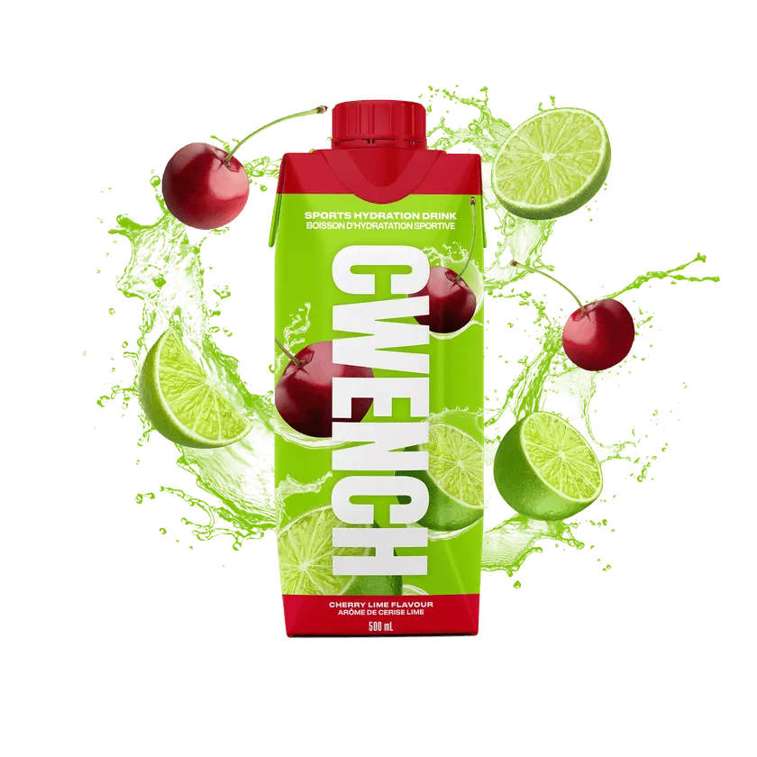 Cwench Sports Drink 12 Pack 500 ml - Cherry Lime