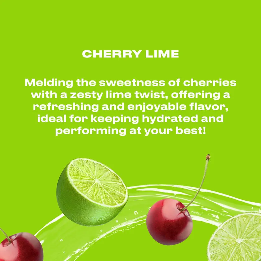 Cwench Sports Drink 12 Pack 500 ml - Cherry Lime