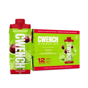 Cwench Sports Drink 12 Pack 500 ml - Cherry Lime