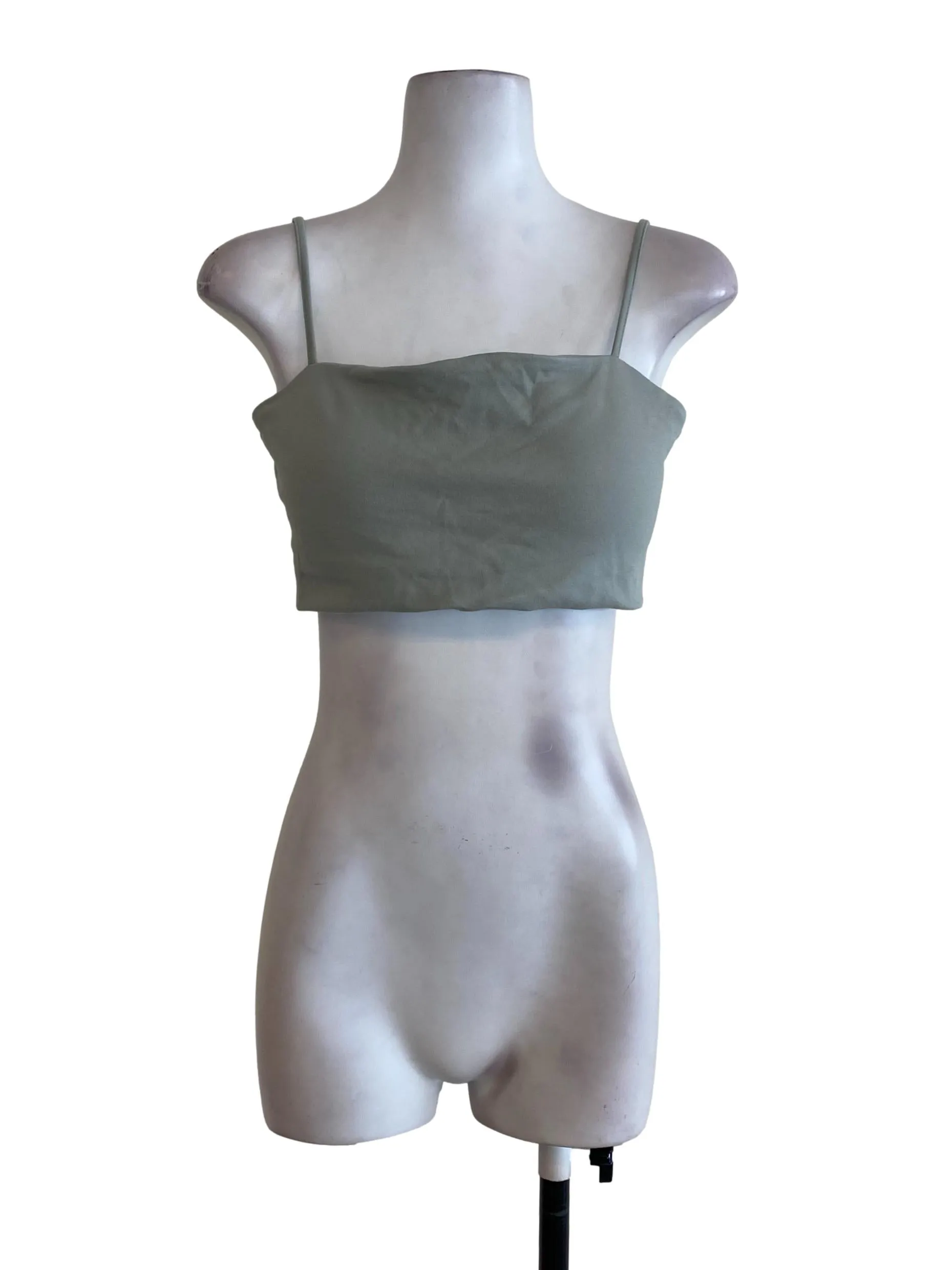 Cyan Crop Top