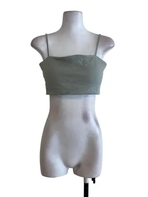 Cyan Crop Top