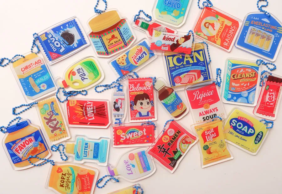 Deep in Love Biscuit {Acrylic Keychain}