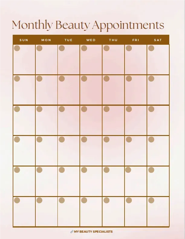 Digital Hair Care Planner