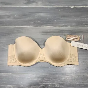 Dominique Tessa Strapless Bra Latte 42B Style 7402