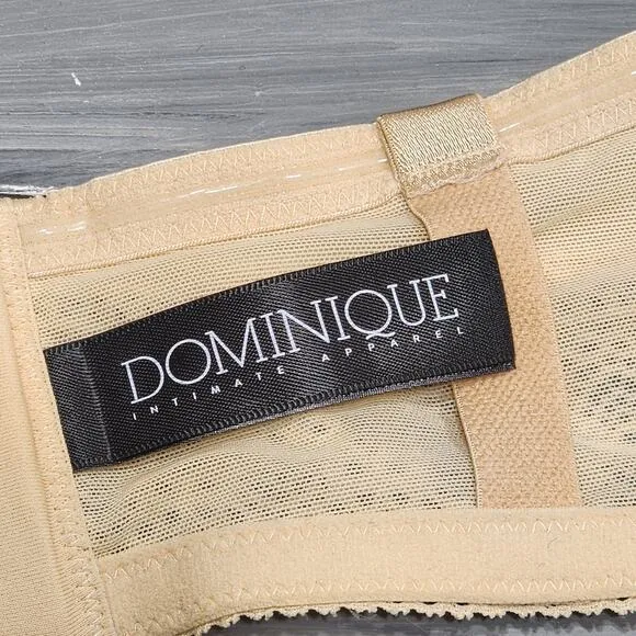 Dominique Tessa Strapless Bra Latte 42B Style 7402