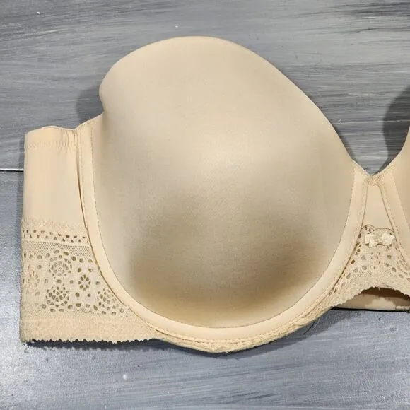 Dominique Tessa Strapless Bra Latte 42B Style 7402