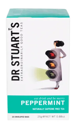 Dr Stuart's  Peppermint 20 Enveloped Bags