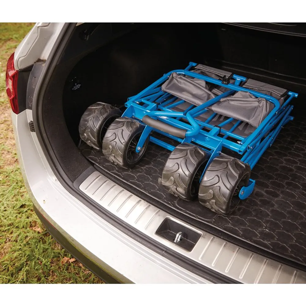 Draper Foldable Cart with Large Wheels 80kg - EX-D